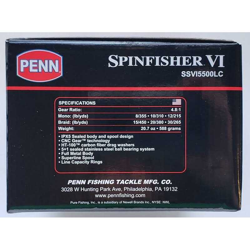 Penn Spinfisher Vi Long Cast Spinning Reel - Sports Supplies Online Store